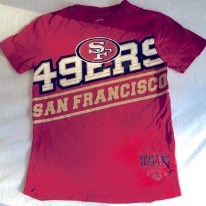 San Francisco Forty-Niners T-shirt Size Boys Small